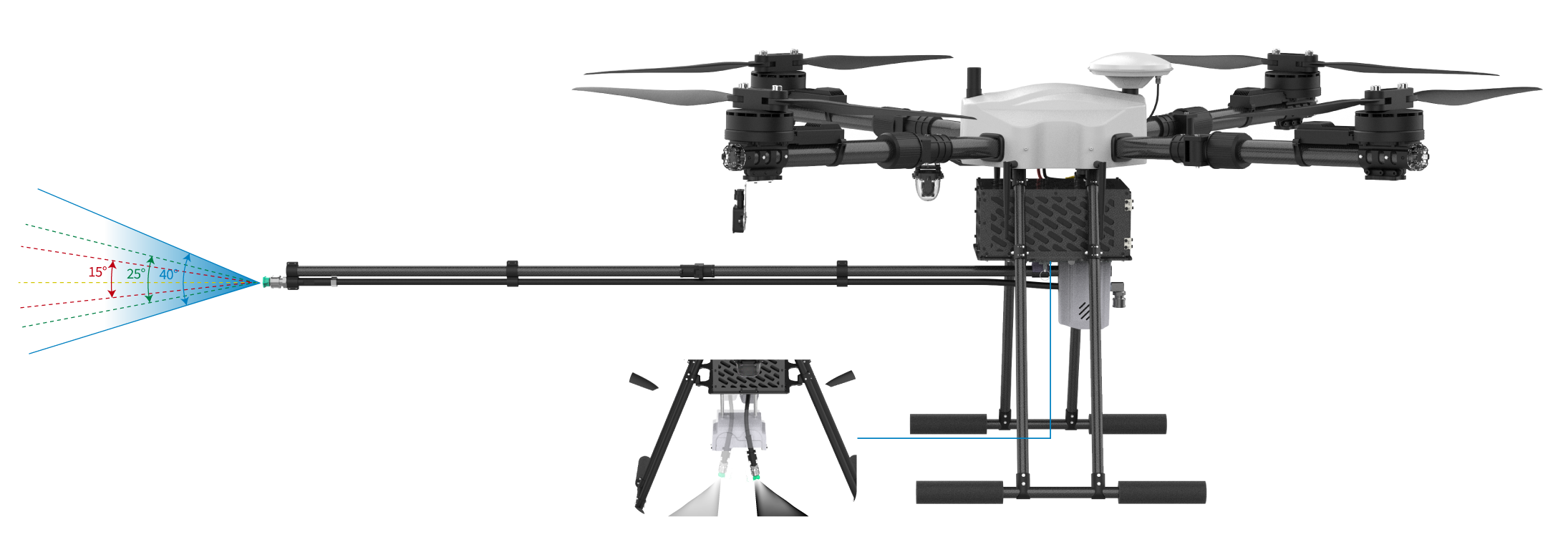 DR 15 Multi-functional Washing UAV
